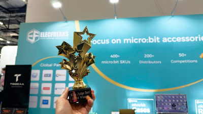 ELECFREAKS Wins the Kids Judge Bett 2024 Award at the BETT Show