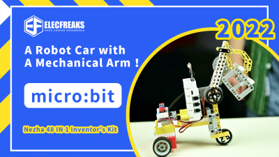 Make A Robot Car with A Mechanical Arm