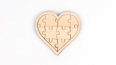 How to use TOOCA laser engraving machine L1 to make love puzzles for children