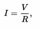 voltage current resistance