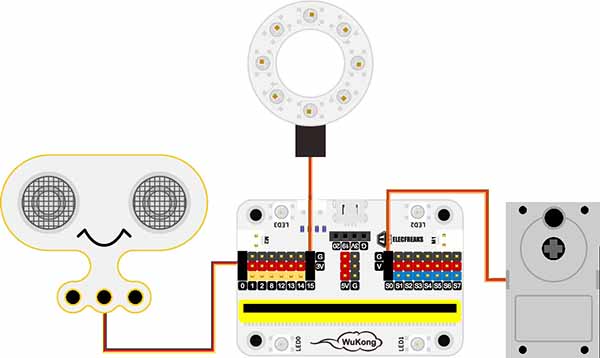 Make an automatic sensor door