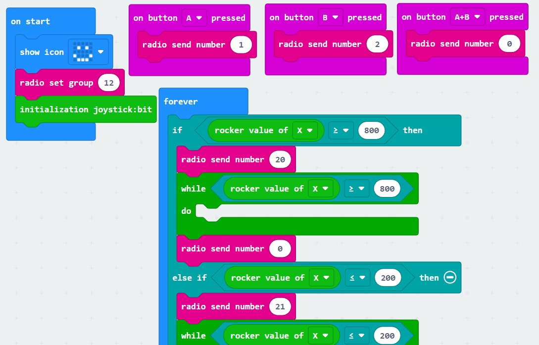 micro:bit make code